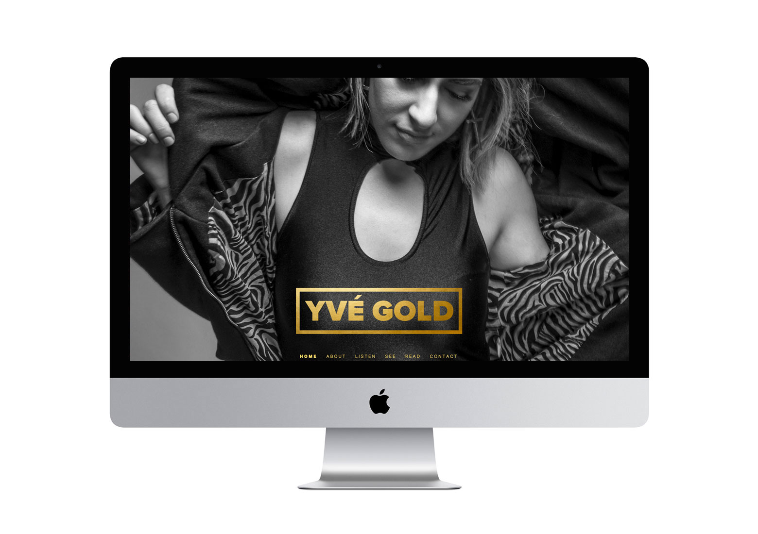 Yve Gold website and branding by Rising Creative